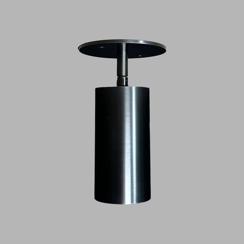 Monopoint, 1.5in Stem, 4.25in Dia Cover, Patina Black